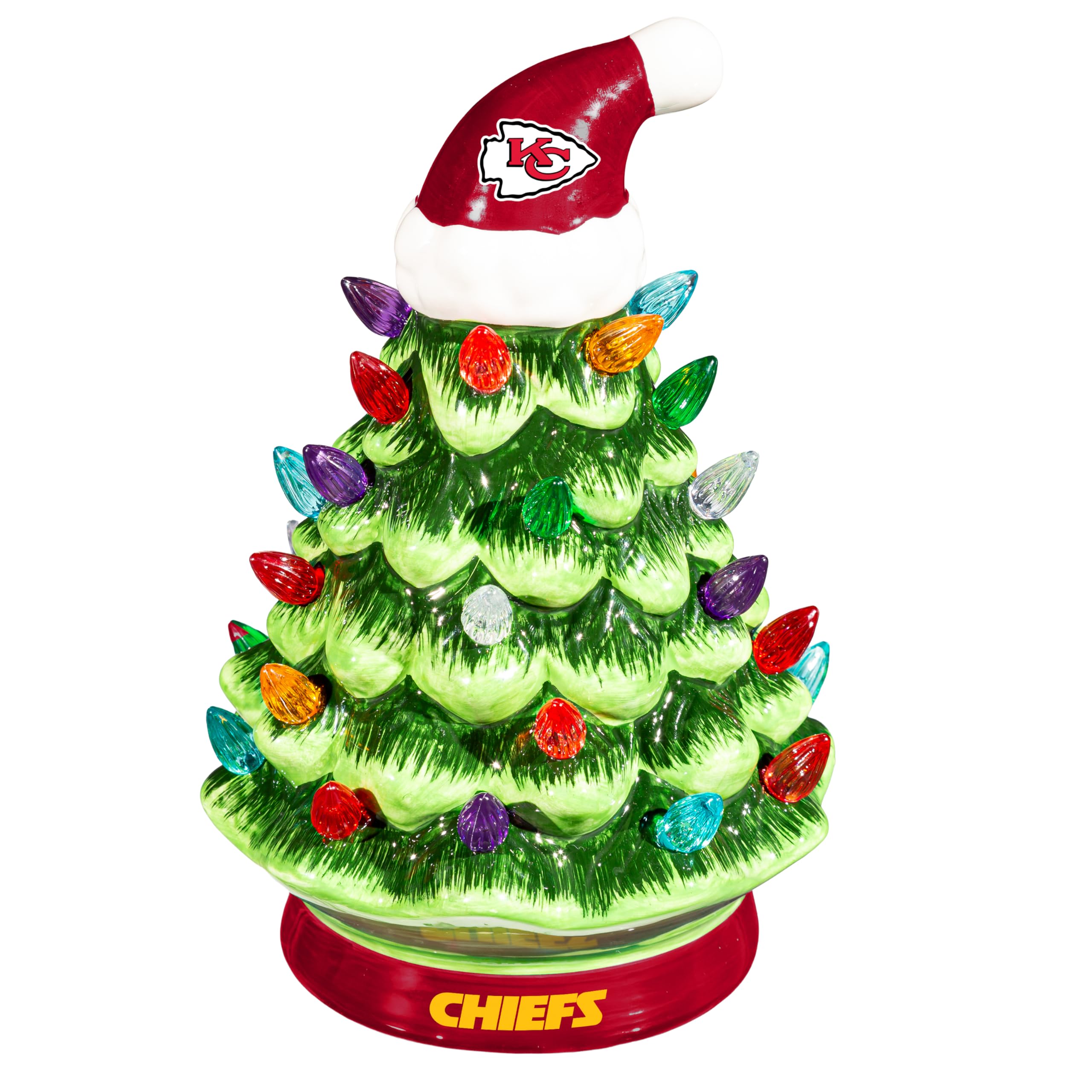 Amazon.com: NFL Kansas City Chiefs Christmas Trees That Light Up
